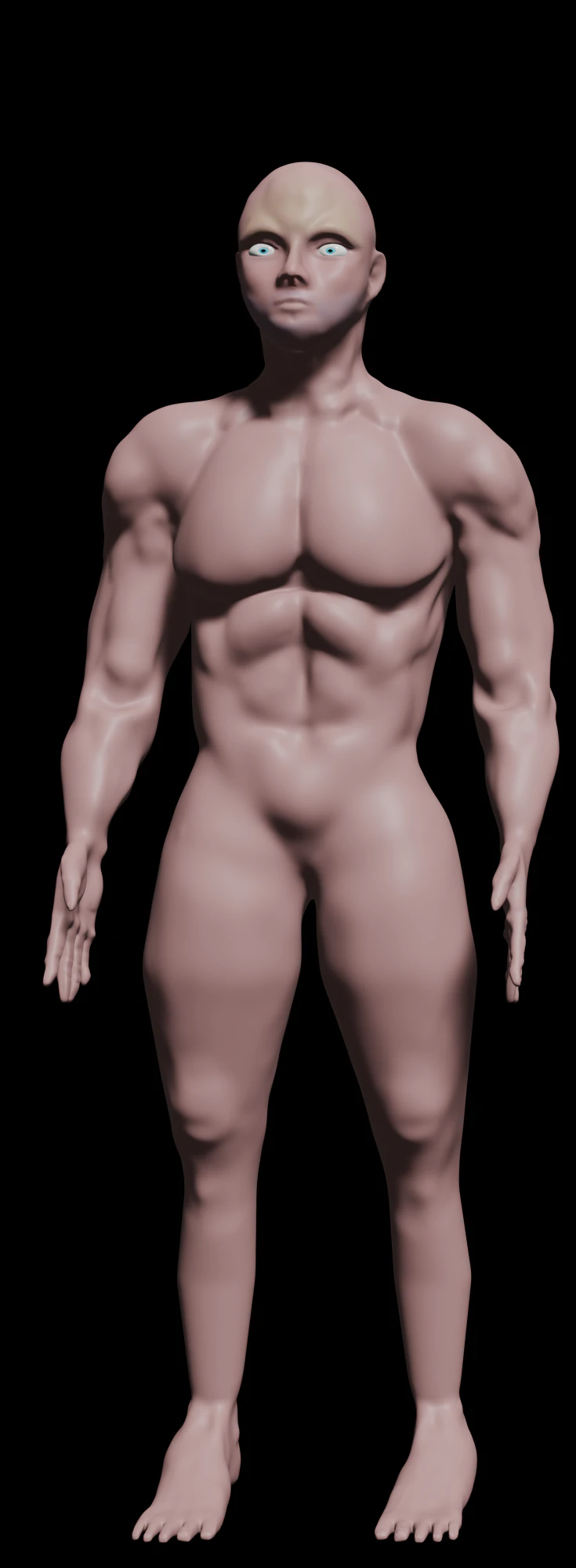 Human 3D Model .c4d .max .obj .3ds .fbx .stl .blend 