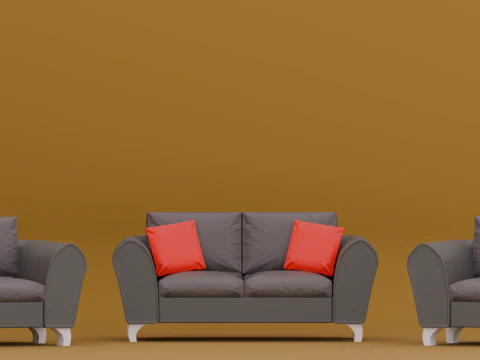 Armchair 3D Model