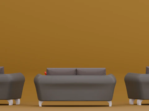 Armchair 3D Model