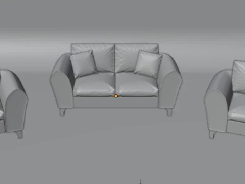 Armchair 3D Model