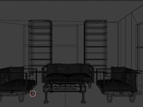 Armchair 3D Model
