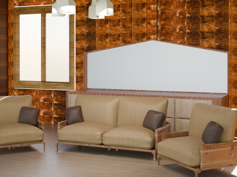 Armchair 3D Model