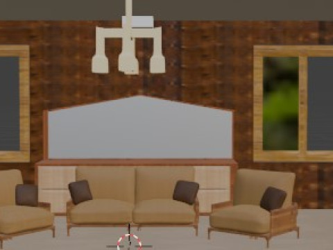 Armchair 3D Model