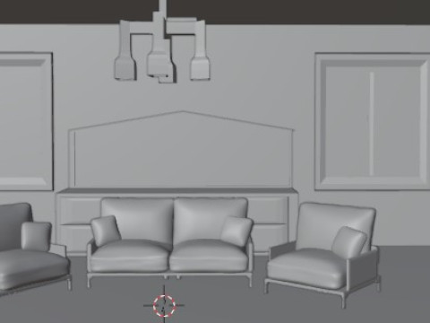 Armchair 3D Model