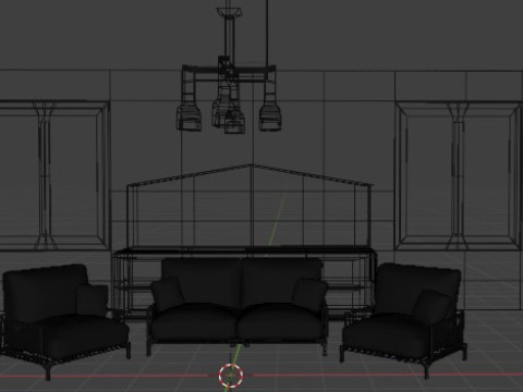 Armchair 3D Model