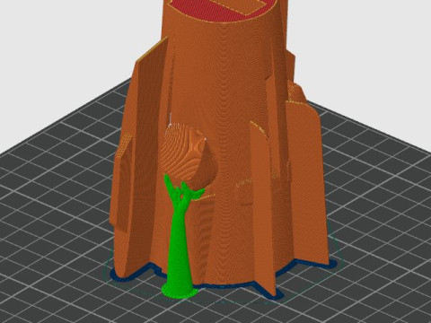 AV-8B Harrier II 130 3D Baskı Modeli
