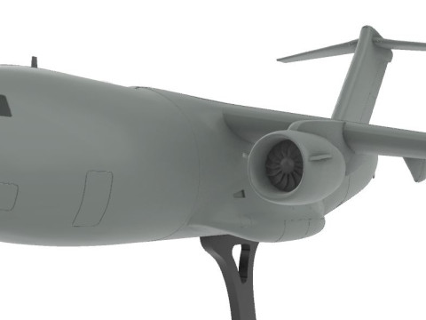 C 17 GLOBEMASTER III 1200 3D Baskı Modeli