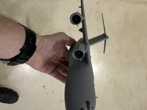 C 17 GLOBEMASTER III 1200 3D Baskı Modeli