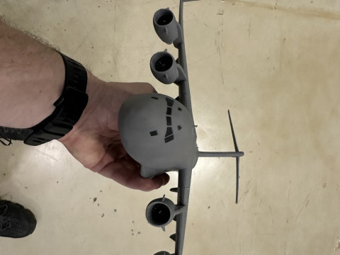 C 17 GLOBEMASTER III 1200 3D Baskı Modeli