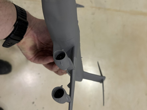 C 17 GLOBEMASTER III 1200 3D Baskı Modeli