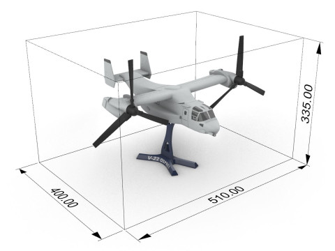 V-22 Osprey 144 3D Baskı Modeli