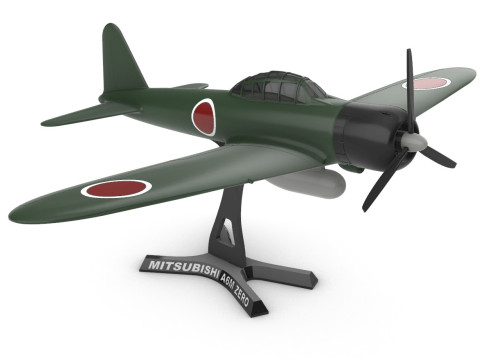 A6M Zero Model do druku 3D
