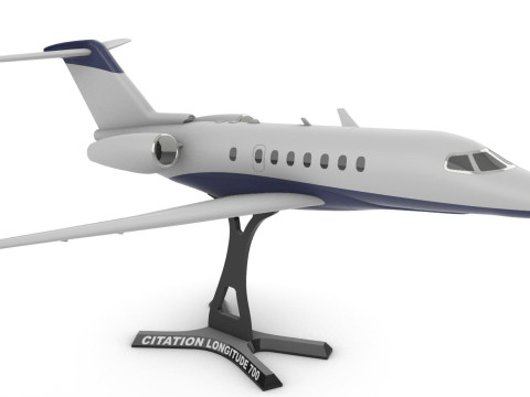 Długość geograficzna cytatu Cessny 700 Model do druku 3D