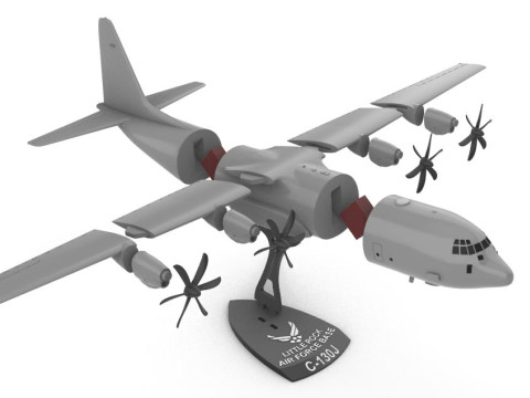 Lockheed C-130 Hercules Modello di stampa 3D