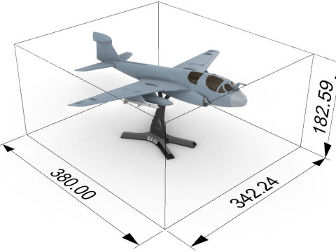 EA-6B Haydut 148 3D Baskı Modeli