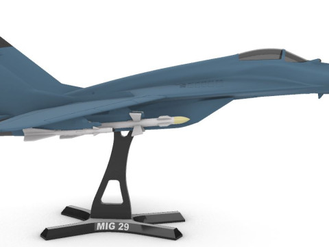 МіГ-29 138 3D Принт Модель
