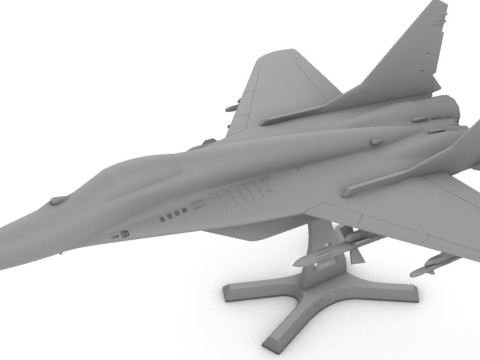 МіГ-29 138 3D Принт Модель