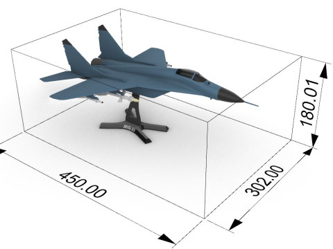 МіГ-29 138 3D Принт Модель