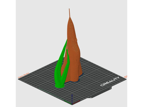 МіГ-29 138 3D Принт Модель