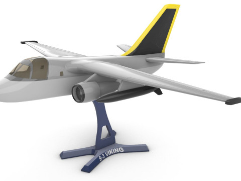 S-3 Viking 148 3D Baskı Modeli