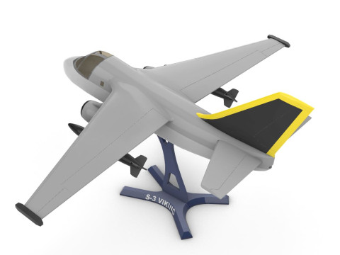 S-3 Viking 148 3D Baskı Modeli