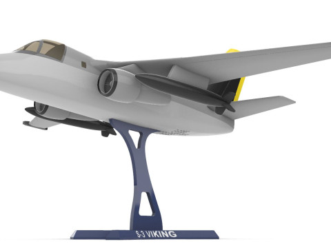 S-3 Viking 148 3D Baskı Modeli