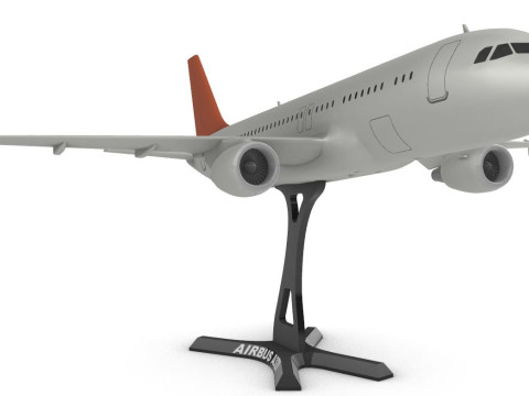 Airbus A320 184 3D Baskı Modeli