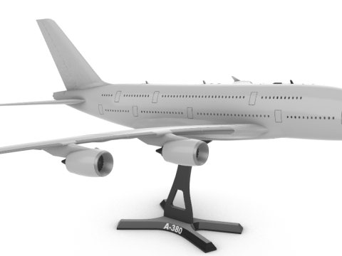 A380 1145 3D Baskı Modeli