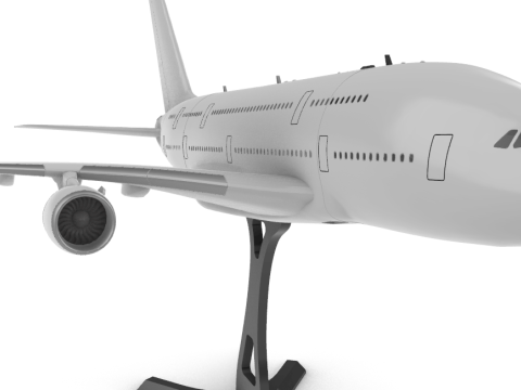 A380 1145 3D Baskı Modeli