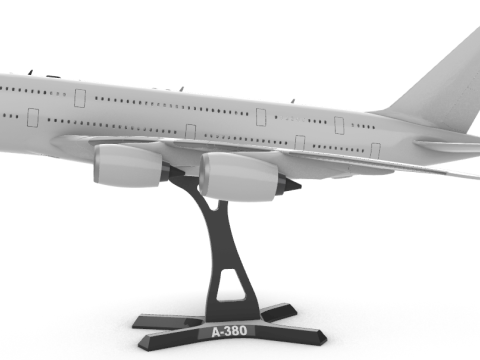 A380 1145 3D Baskı Modeli