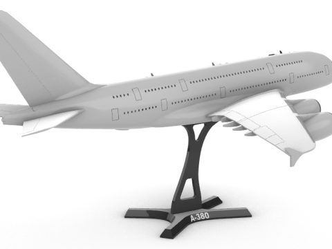 A380 1145 3D Baskı Modeli