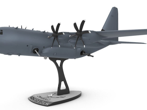 AC-130J Hayalet Sürücüsü 165 3D Baskı Modeli