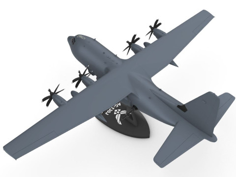 AC-130J Hayalet Sürücüsü 165 3D Baskı Modeli