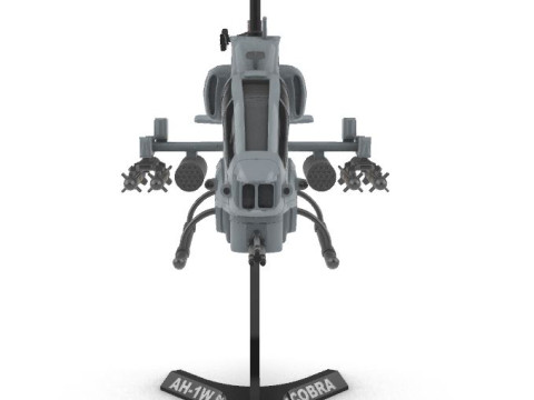 Campana AH-1 SuperCobra Modello di stampa 3D