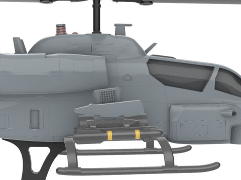 Campana AH-1 SuperCobra Modello di stampa 3D
