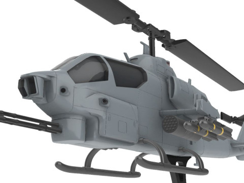 Campana AH-1 SuperCobra Modello di stampa 3D
