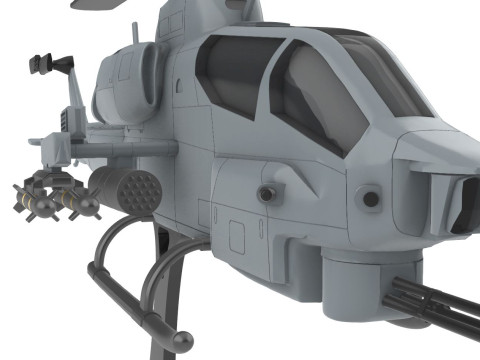 Campana AH-1 SuperCobra Modello di stampa 3D