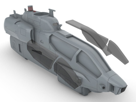 Campana AH-1 SuperCobra Modello di stampa 3D