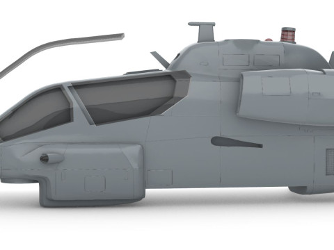 Campana AH-1 SuperCobra Modello di stampa 3D