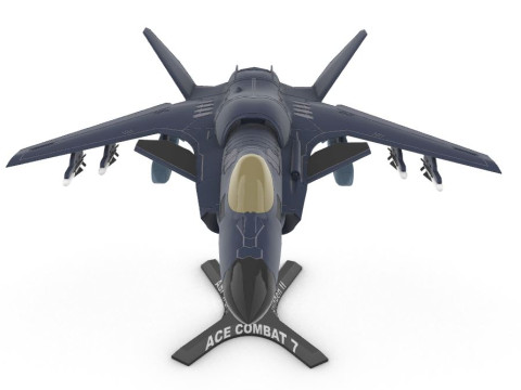 ASF-X SHINDEN II Modello di stampa 3D