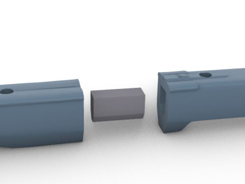 ASF-X SHINDEN II Modello di stampa 3D