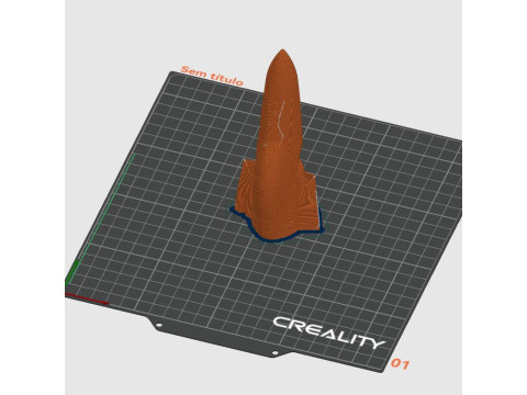 ASF-X SHINDEN II Modello di stampa 3D