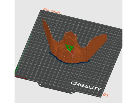 ASF-X SHINDEN II Modello di stampa 3D