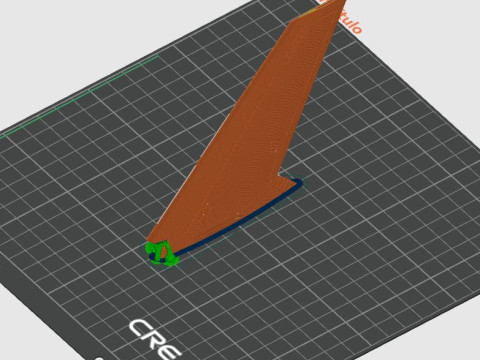 ASF-X SHINDEN II Modello di stampa 3D