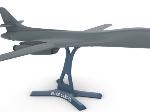B-1B LANCER 1100 3D Baskı Modeli