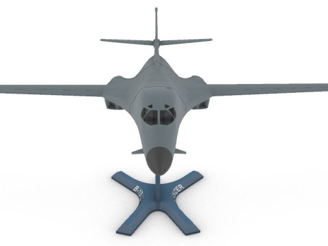 B-1B LANCER 1100 3D Baskı Modeli