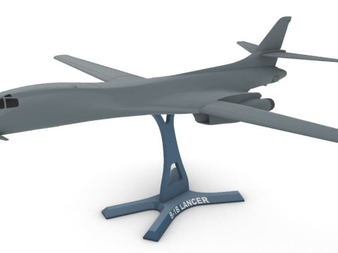 B-1B LANCER 1100 3D Baskı Modeli