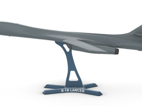 B-1B LANCER 1100 3D Baskı Modeli