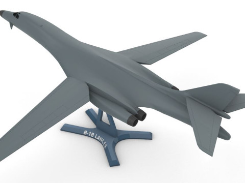 B-1B LANCER 1100 3D Baskı Modeli