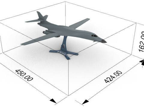 B-1B LANCER 1100 3D Baskı Modeli